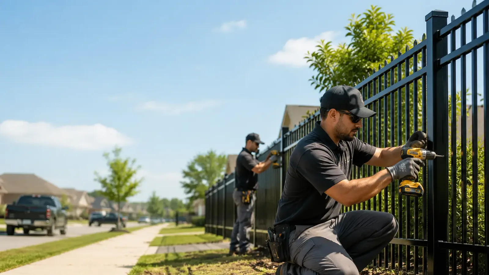 Metal Fence Installation in Burlington, KS